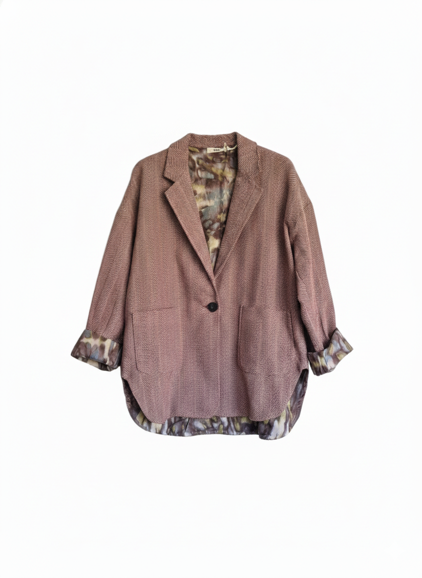 BLAZER TEXTURIZADO ARTÍSTICO