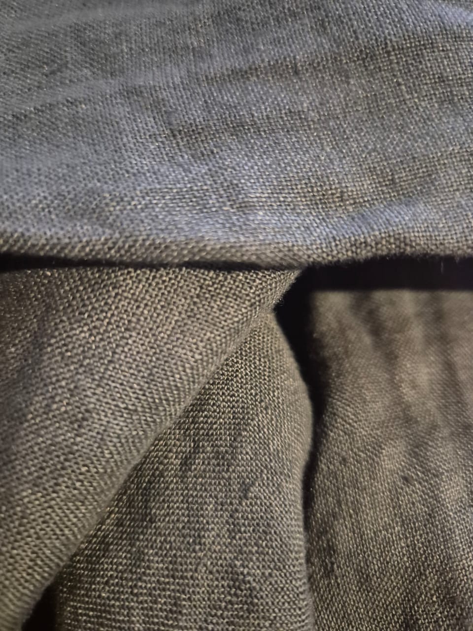 PANTALÓN LINO VERDE OSCURO