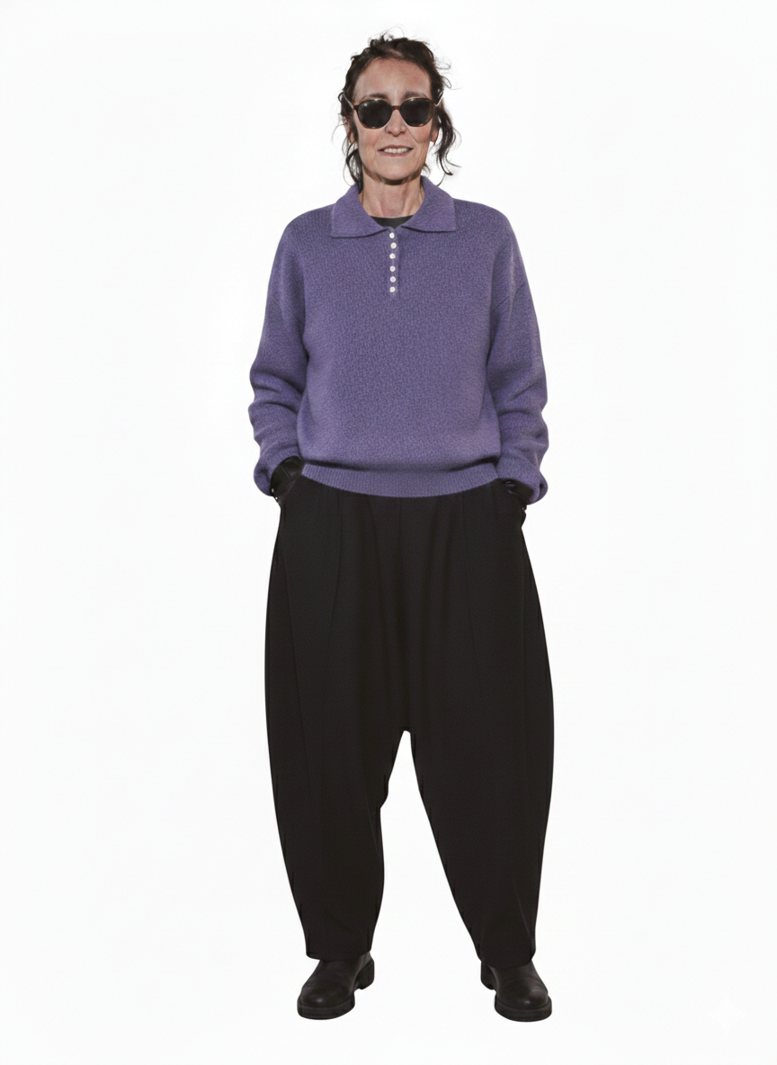SWEATER POLO ALPACA
