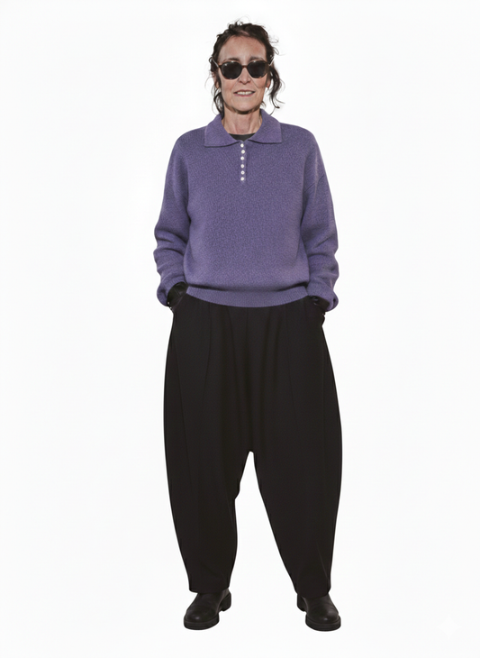 SWEATER POLO ALPACA