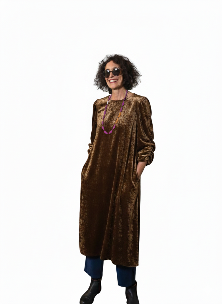 VESTIDO MUSA DE BRONCE