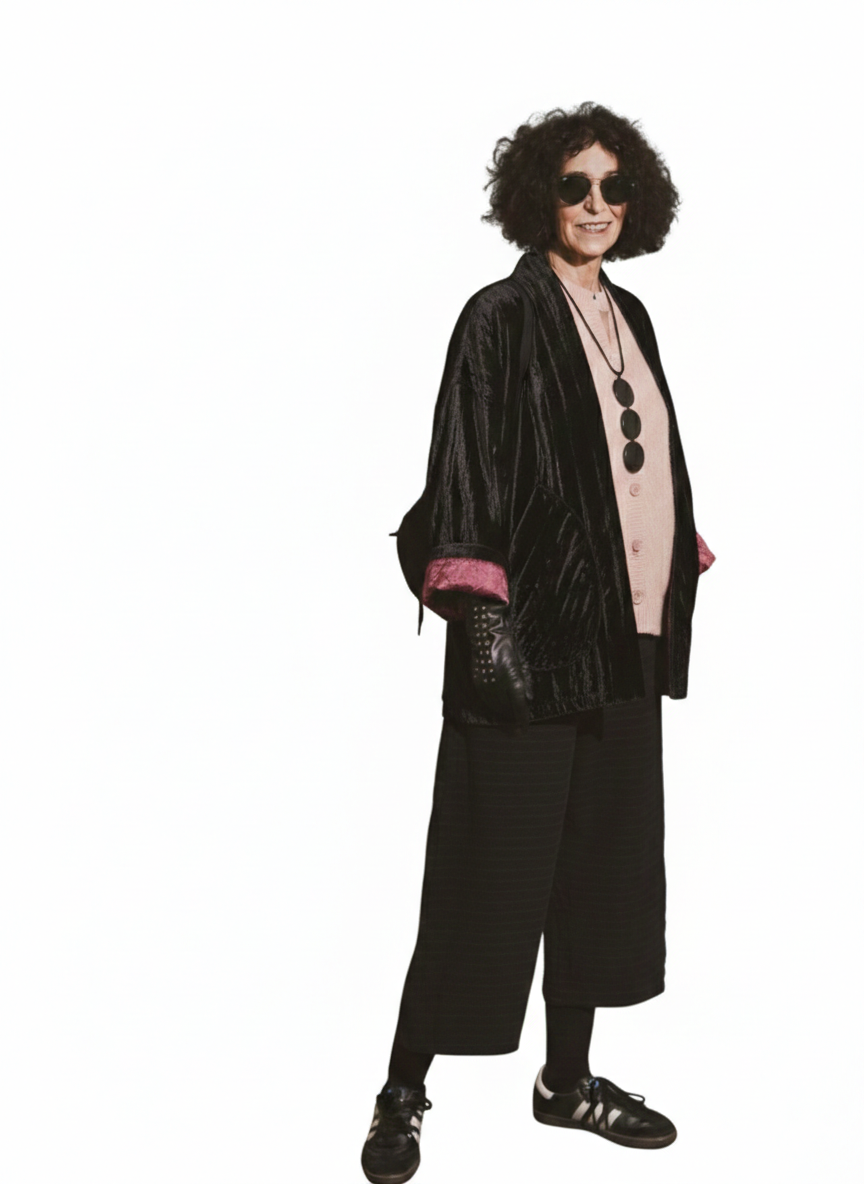 TOP KIMONO VELVET
