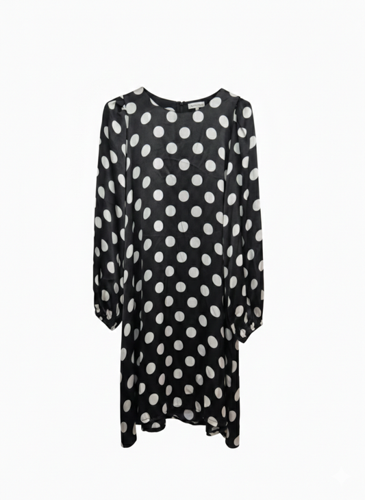 VESTIDO MINI LUNARES NOIR