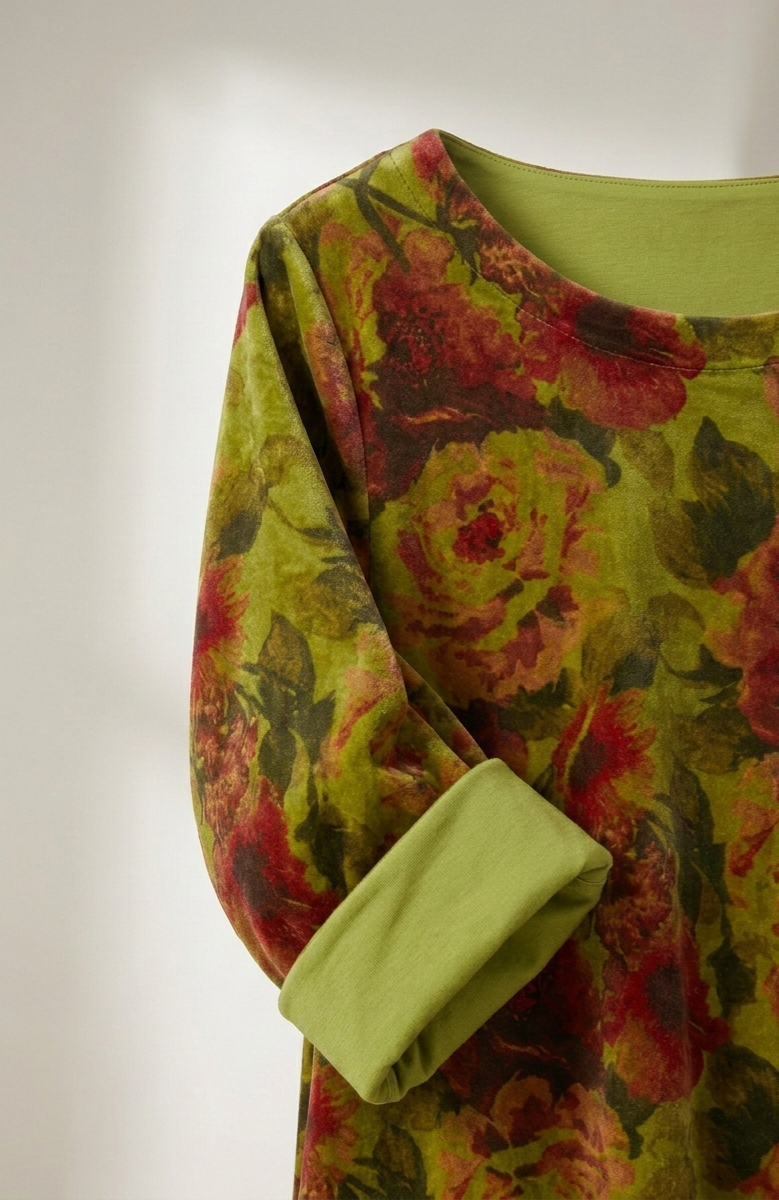 VESTIDO TÚNICA  ESTAMPADO FLORAL