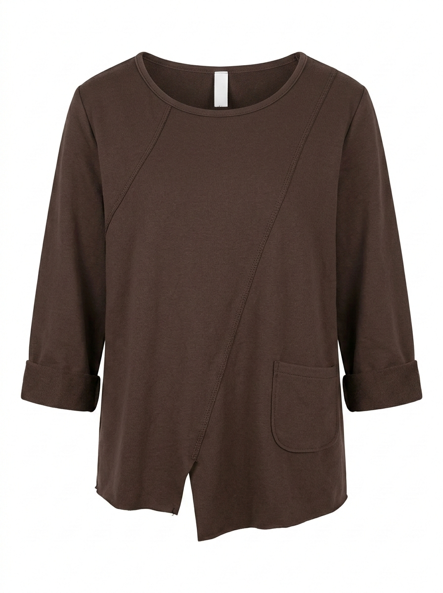 POLERA TRAZO DIAGONAL