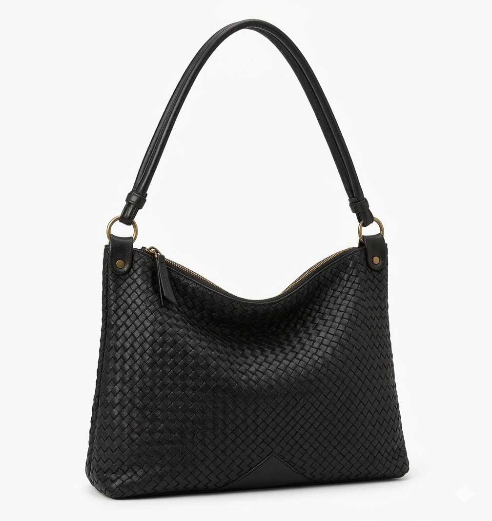 CARTERA CUERO ENTRELAZADA SIENA
