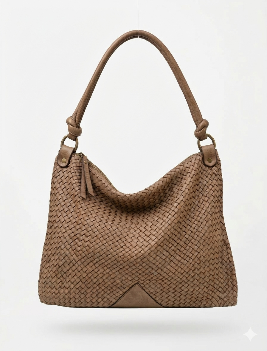 CARTERA CUERO ENTRELAZADA SIENA