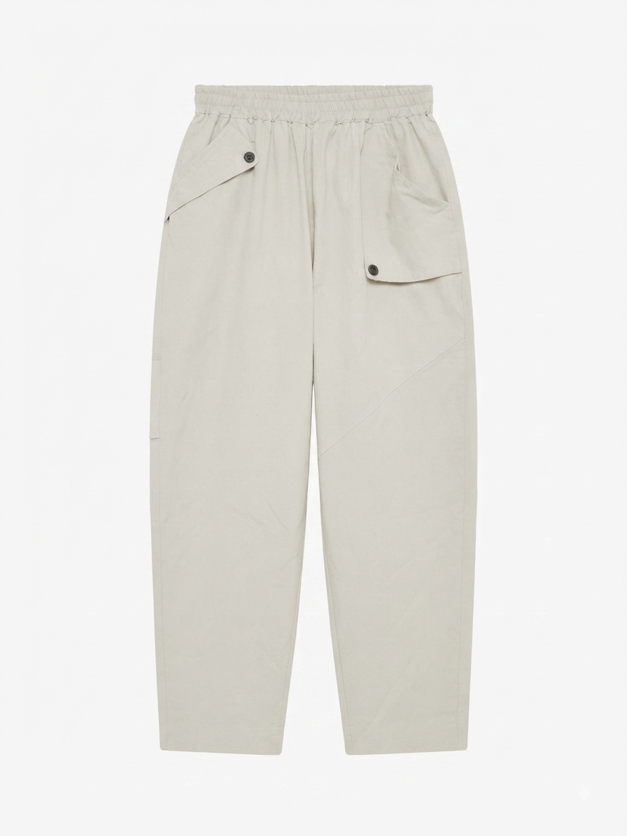 PANTALÓN BEIGE BOLSILLO