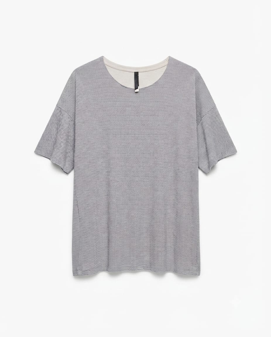 POLERA A RAYAS DE ALGODÓN