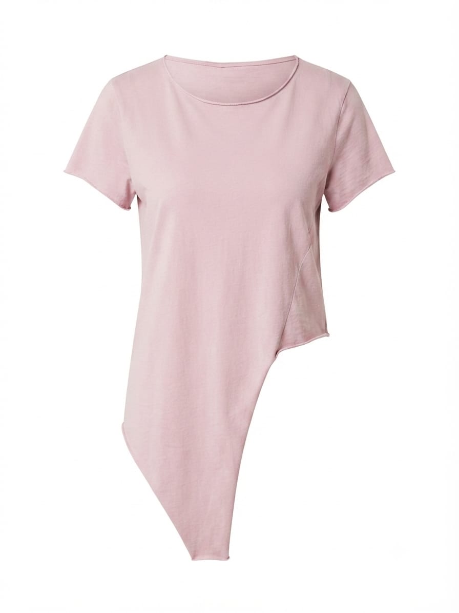 POLERA MANCA CORTA ASIMÉTRICA