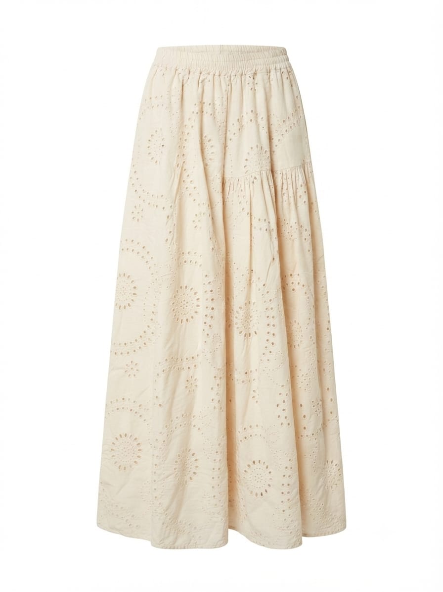 FALDA LARGA BRODERIE