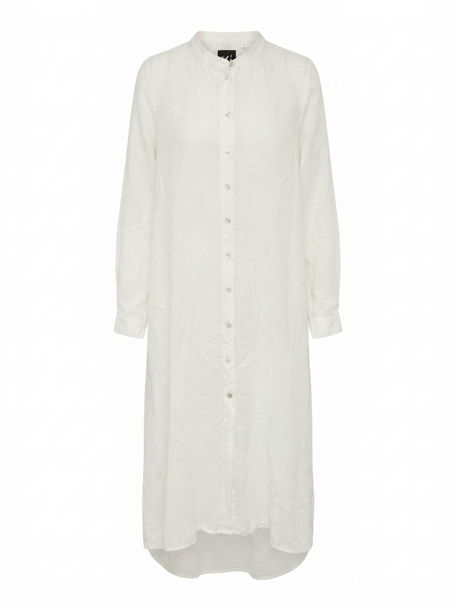 VESTIDO TRASLÚCIDO BLANCO