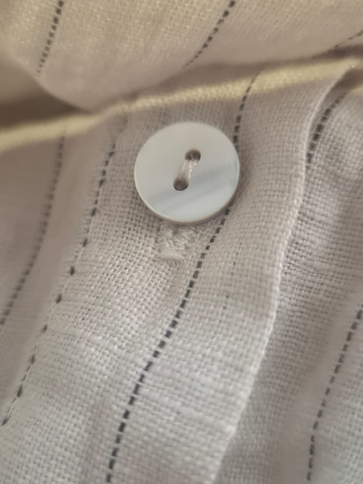 VESTIDO RAYAS LINO