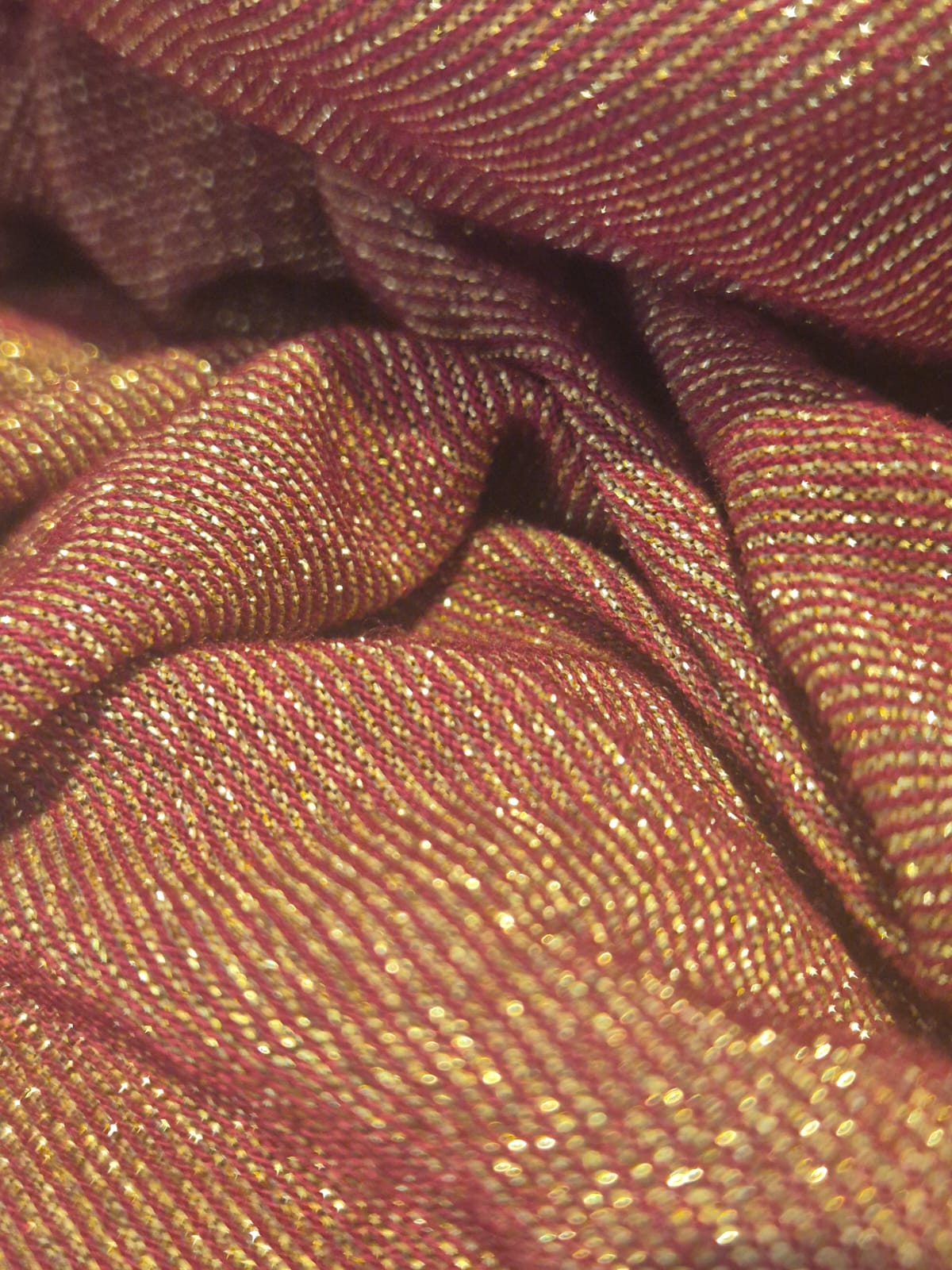 VESTIDO TERRACOTA BRILLO