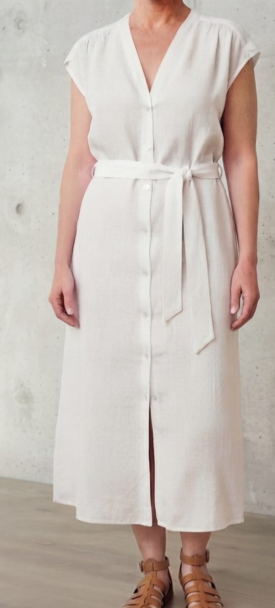 VESTIDO CAMISERO DE ALGODÓN