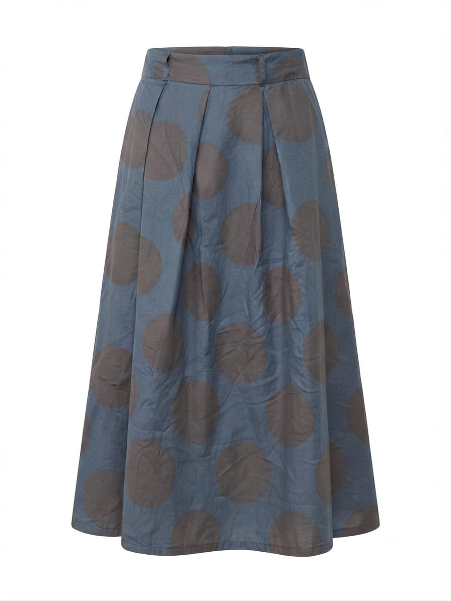 FALDA AZUL CÍRCULO
