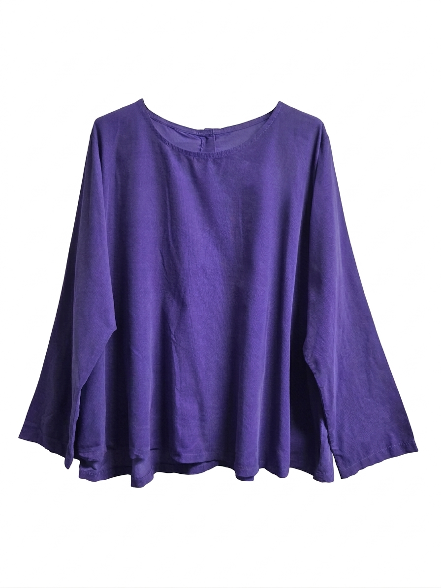 BLUSA DE ALGODÓN CON BOTONES