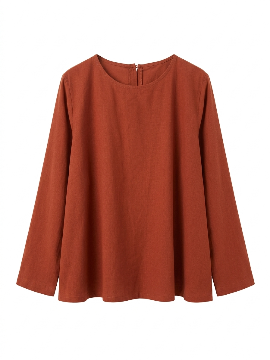 BLUSA DE ALGODÓN CON BOTONES