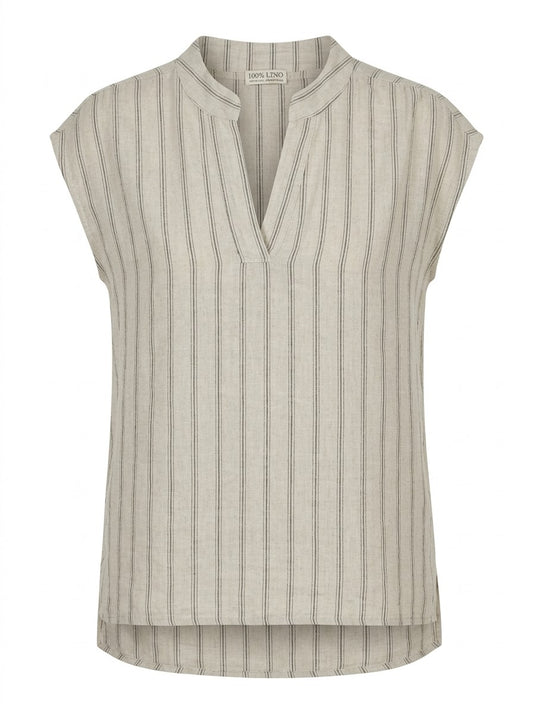 BLUSA RAYADA LINO
