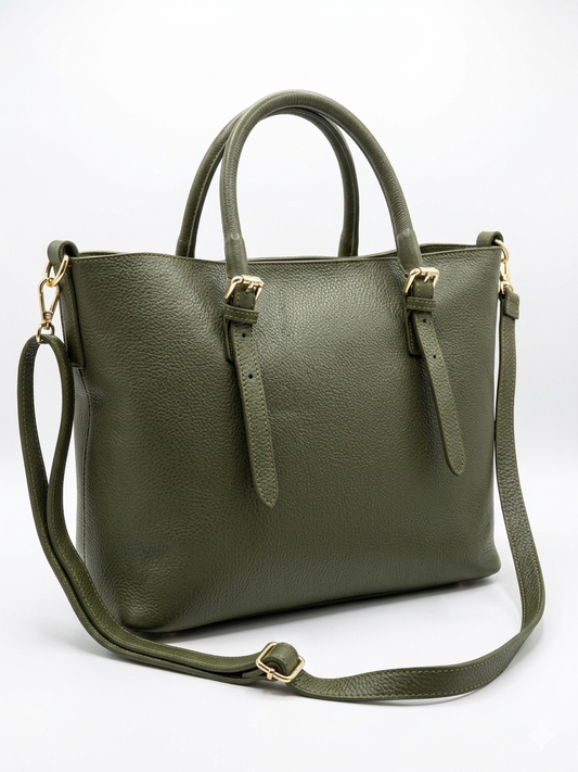 CARTERA TOTE DE CUERO 37X26
