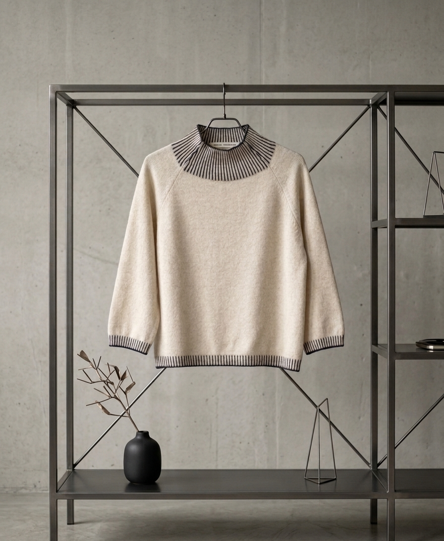CHALECO BEIGE LANA MERINO