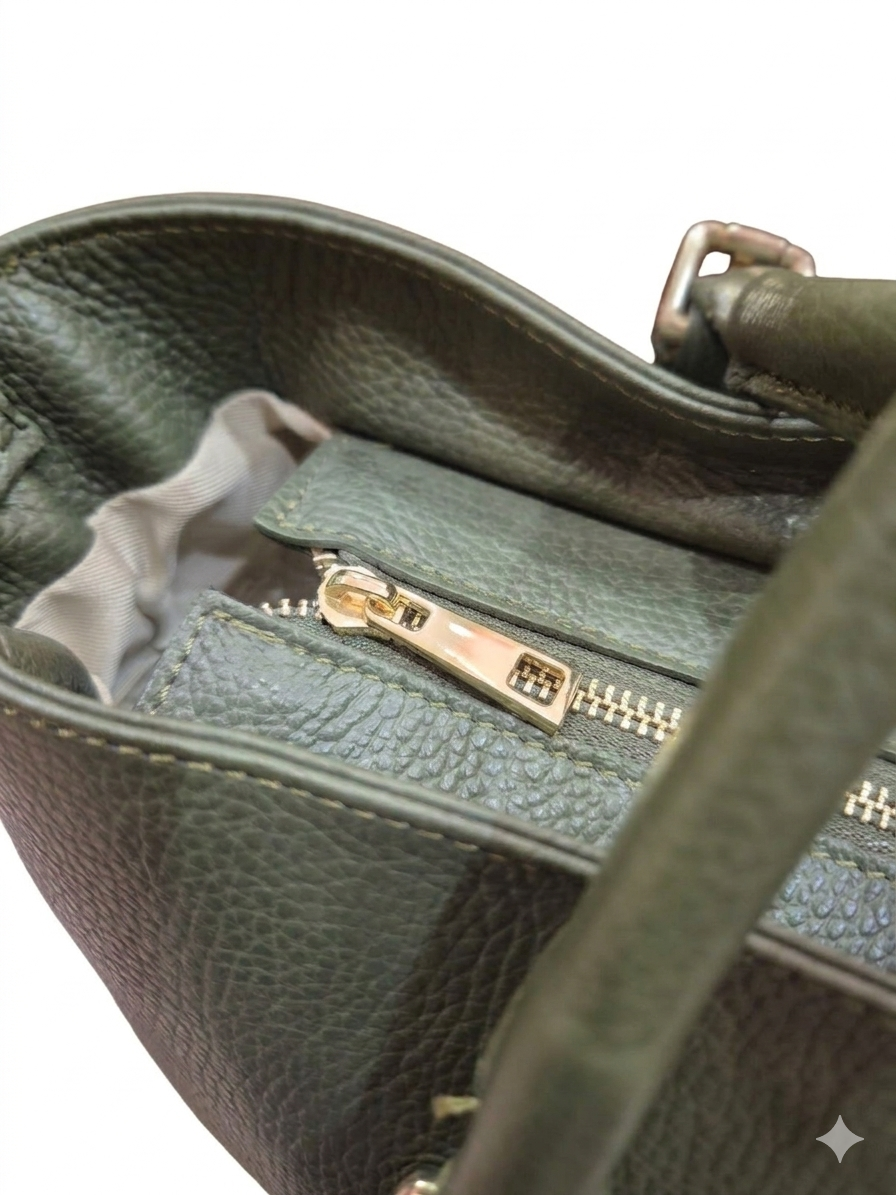 CARTERA TOTE DE CUERO 37X26