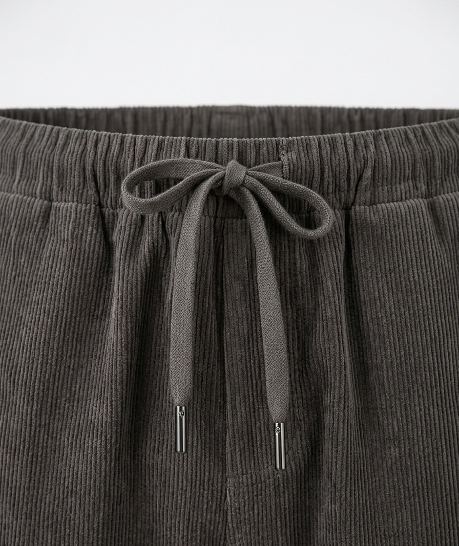 PANTALÓN CASUAL CON CINTURA ELÁSTICA