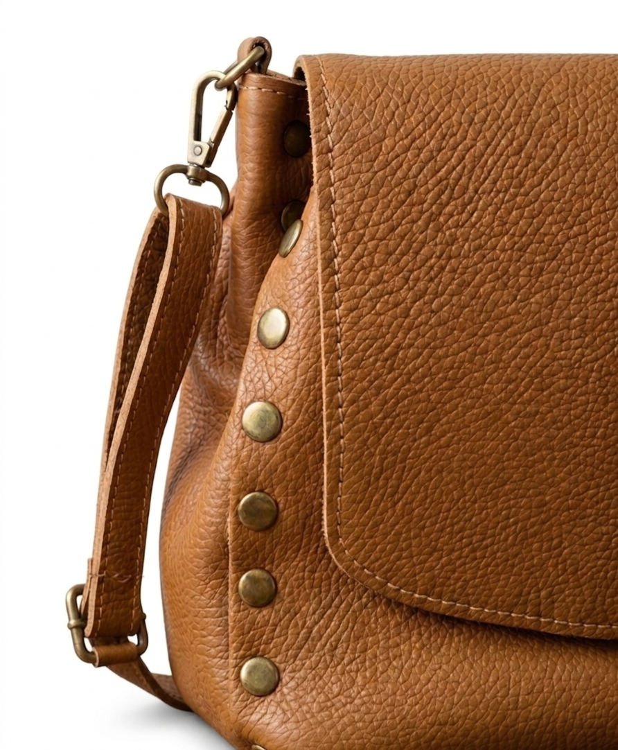 CARTERA CAFÉ CARAMELO