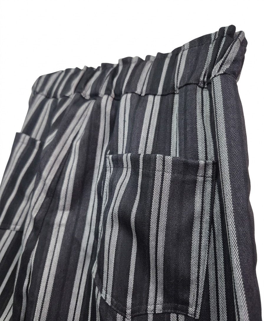 PANTALÓN RAYAS NEGRO