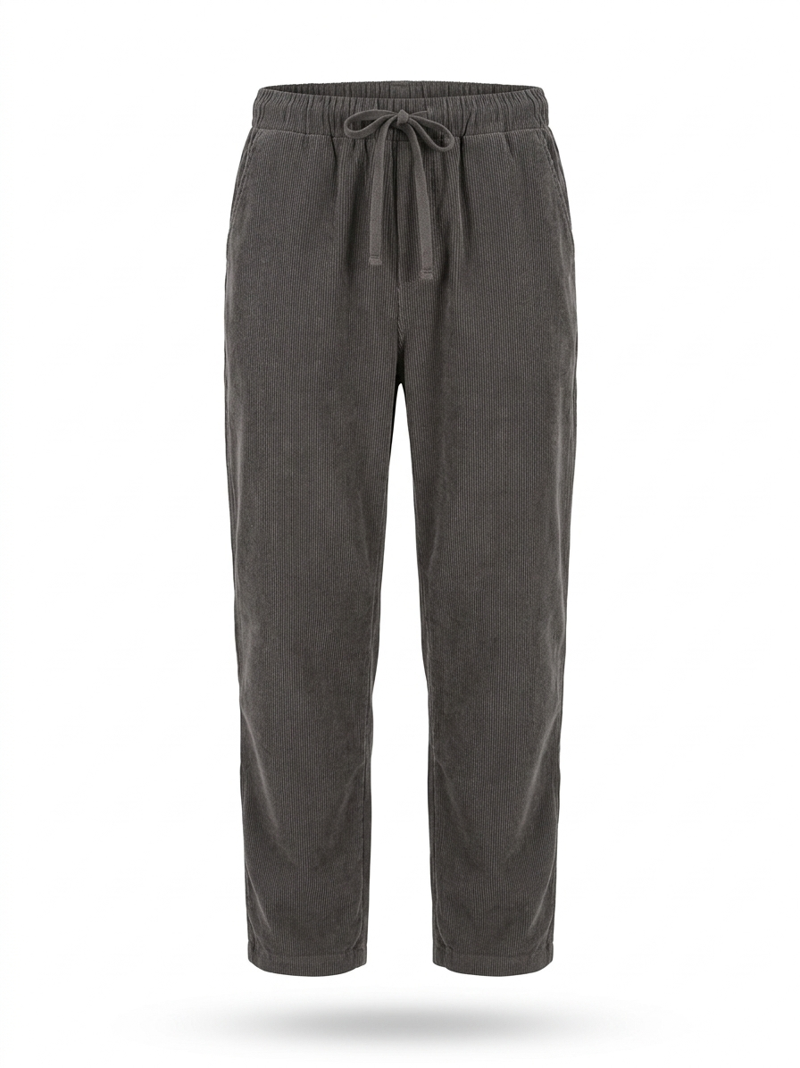 PANTALÓN CASUAL CON CINTURA ELÁSTICA