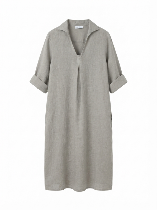 VESTIDO CUELLO CAMISERO