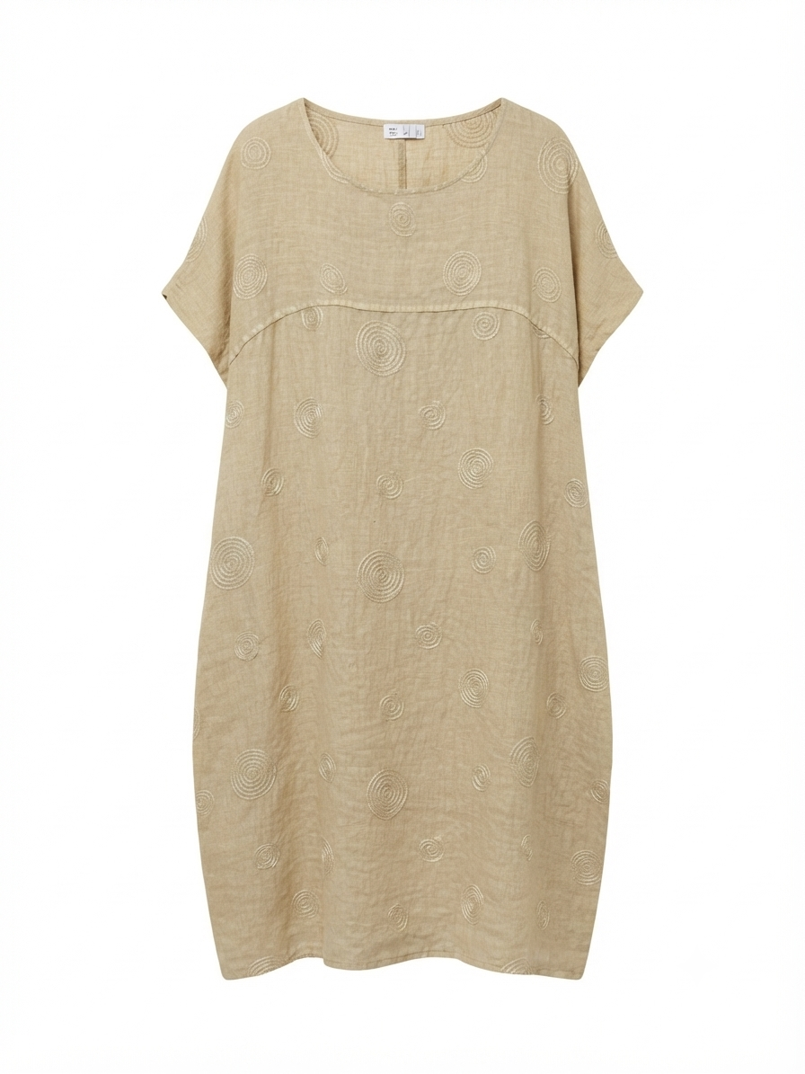 VESTIDO LINO ESPIRAL