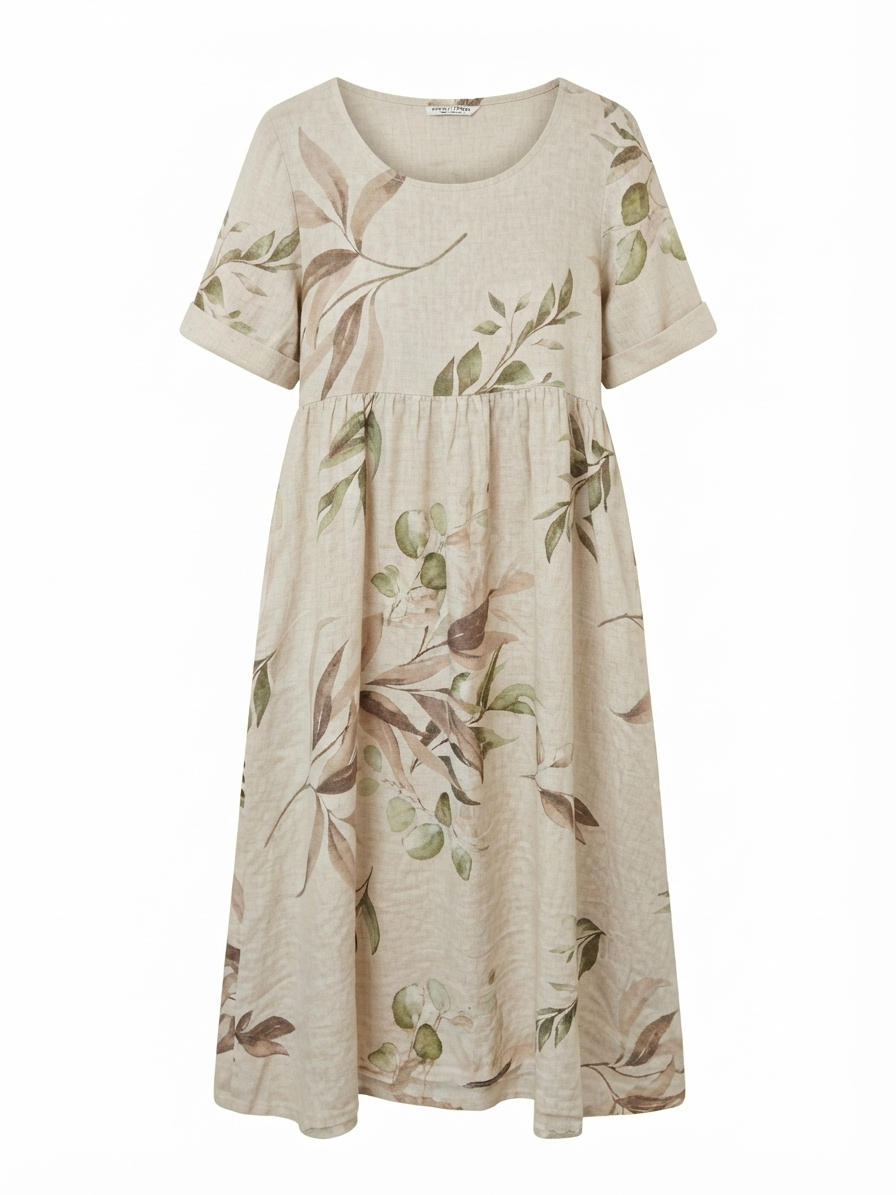 VESTIDO LINO BOTÁNICO